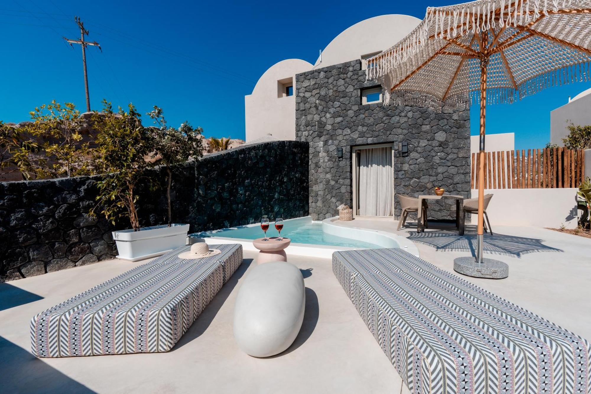 卡特瑞杜斯Halo Santorini - Living Experience别墅 外观 照片
