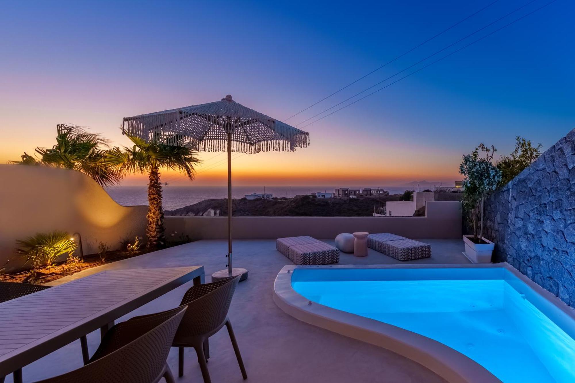 卡特瑞杜斯Halo Santorini - Living Experience别墅 外观 照片