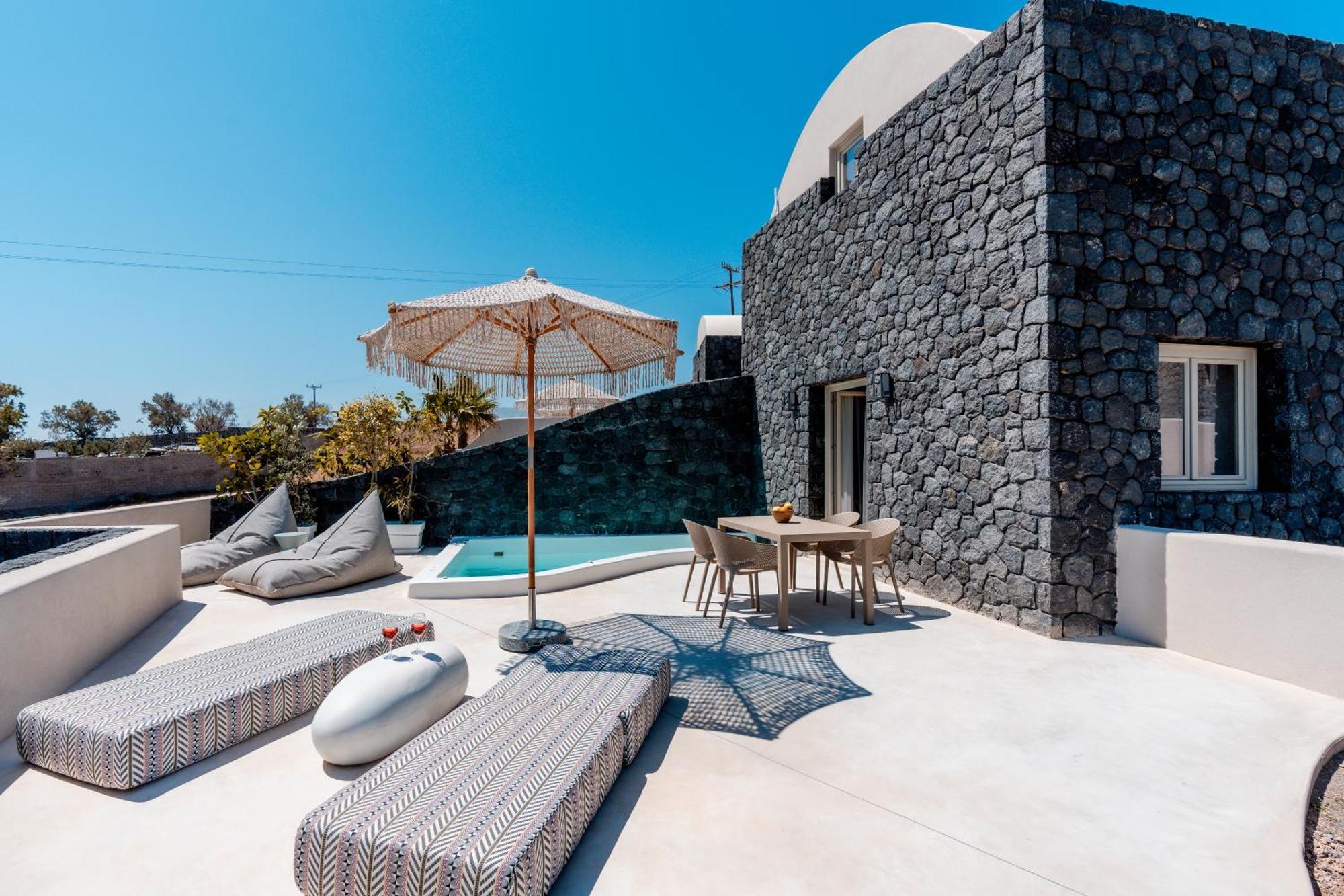 卡特瑞杜斯Halo Santorini - Living Experience别墅 外观 照片