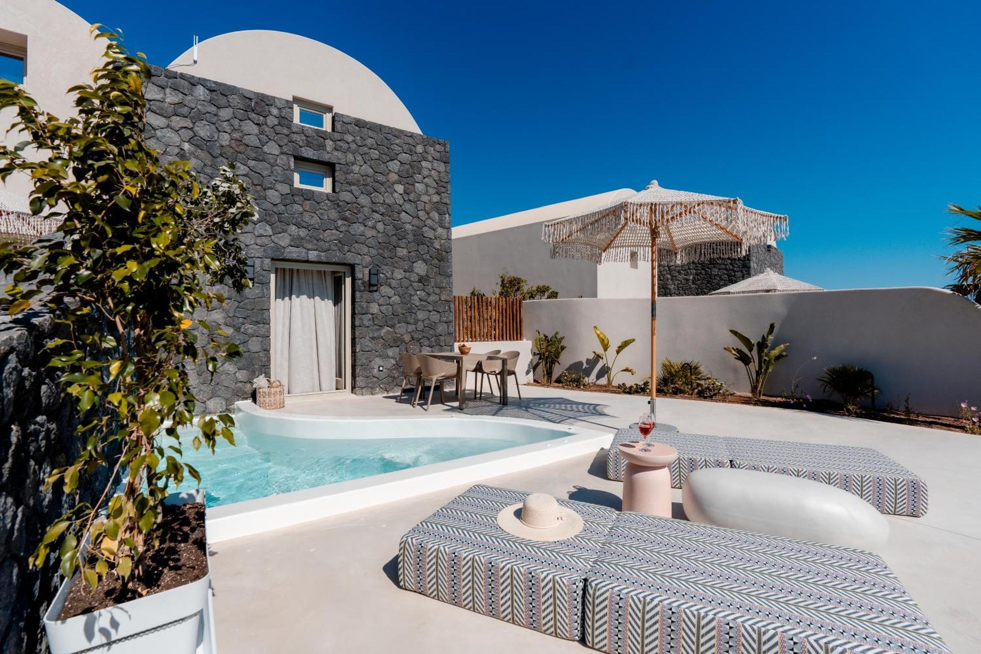 卡特瑞杜斯Halo Santorini - Living Experience别墅 外观 照片
