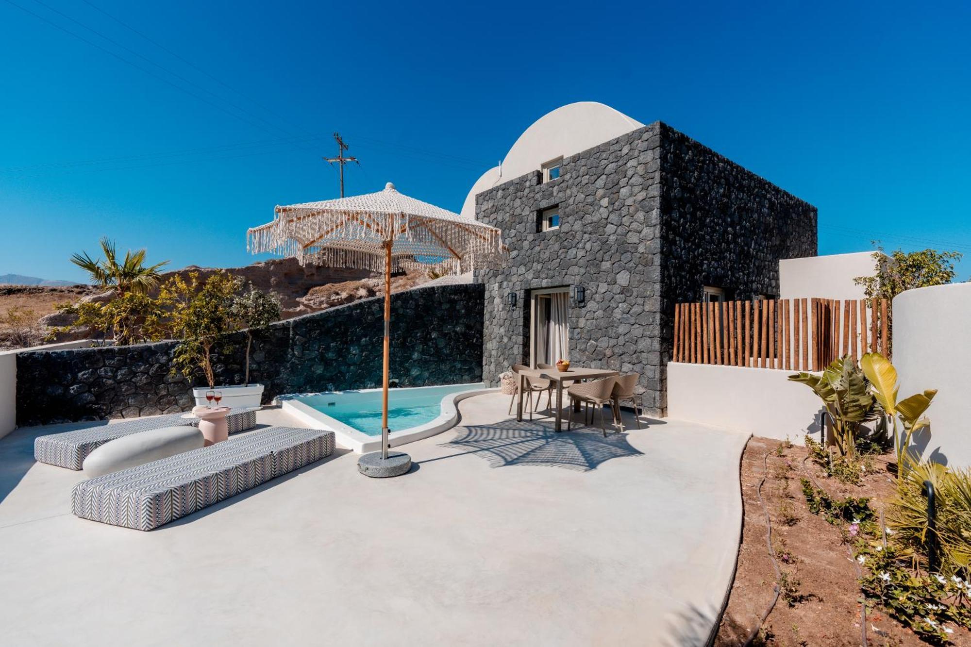 卡特瑞杜斯Halo Santorini - Living Experience别墅 外观 照片